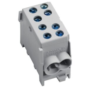 Repartitor 100A, 2x35mmp / 2x25mmp, gri Hager KH35L