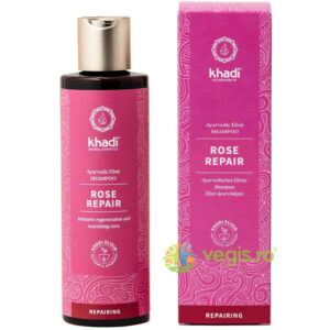 Sampon Ayurvedic Reparator cu Trandafir de Damasc 200ml