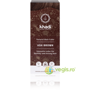 Vopsea de Par Naturala Saten Cenusiu 100g