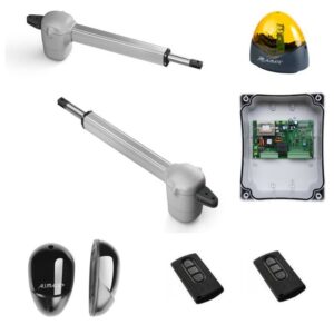 Kit automatizare porti batante Allmatic KINEO 400 pentru porti de pana la 3m si 250Kg/foaie alimentare 220v