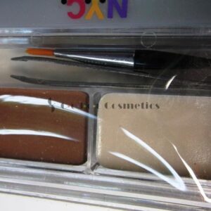 Kit complet sprancene NYC Browser Brush On Brow Powder Kit - Smoke