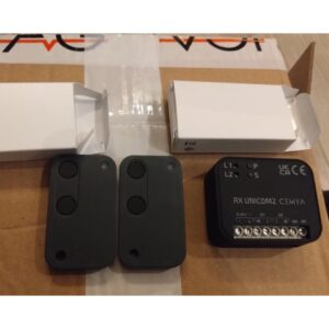 Kit receptor 2 canale UNICOM2 si 2 telecomenzi HR