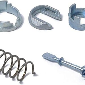 Kit reparatie butuc yala cilindru usa Techstar, compatibil Seat Ibiza, Cordoba, VW Polo, Caddy, Inca, cod 6K4837223A