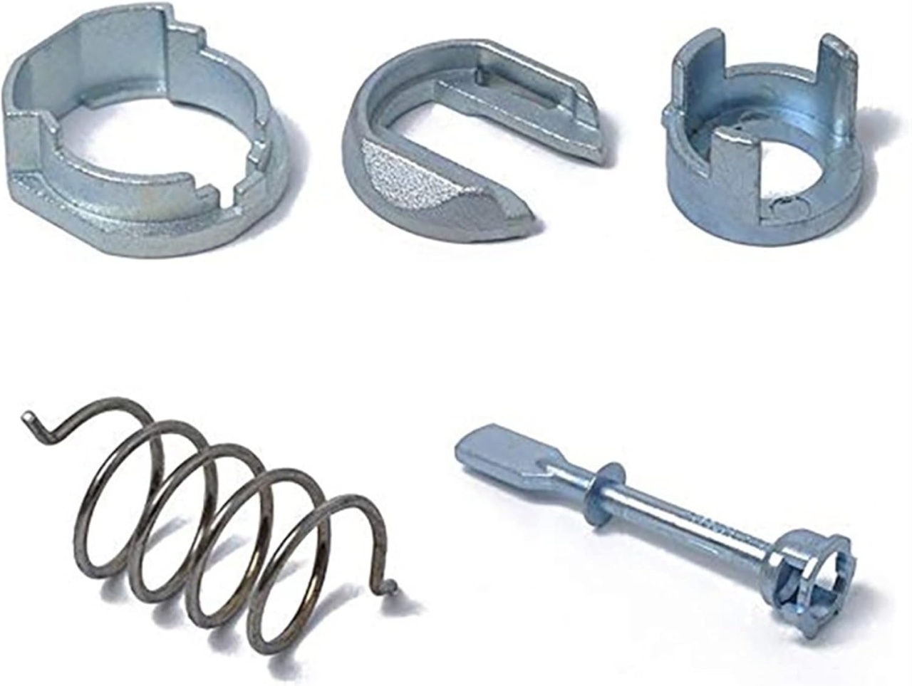 Kit reparatie butuc yala cilindru usa Techstar, compatibil Seat Ibiza, Cordoba, VW Polo, Caddy, Inca, cod 6K4837223A