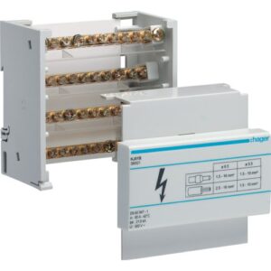 Repartitor 4P 80A, 1x16+8x10 Hager KJ01B