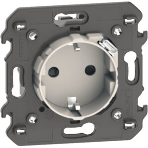 Priza electrica standard german, cu incarcator USB integrat Bticino Living Now KM4141USB, nisip