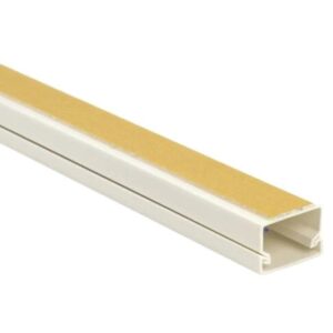 Bara 2 ml canal cablu PVC alb cu adeziv 40x25mm CanaLUX KO-C40X25A
