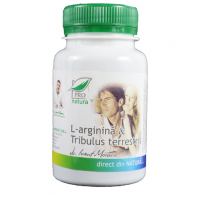L-arginina cu tribulus terestris 60cps PRO NATURA