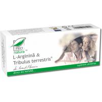 L-arginina & tribulus terrestris 30cps PRO NATURA