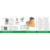 L-carnitina & crom 60cps PRO NATURA