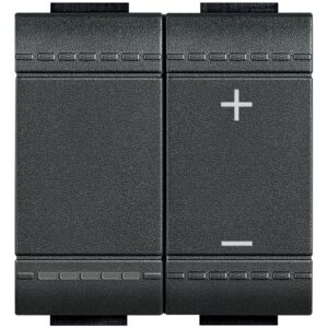 Variator cu comanda tactila Bticino Living Light L4408N, antracit