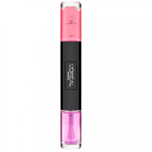 Lac de unghii L'Oreal Infallible Gel Nail Polish, 2x5ml (Concentratie: Lac de unghii, Culoare produse: 033 Pink Warrior)