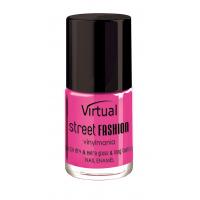 Lac de unghii virtual street fashion electric pink 10 10ml VIRTUAL STREET FASHION