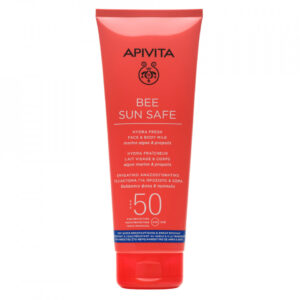 Lapte protectie solara corp si ten SPF50 Apivita Bee Sun Safe, 200 ml