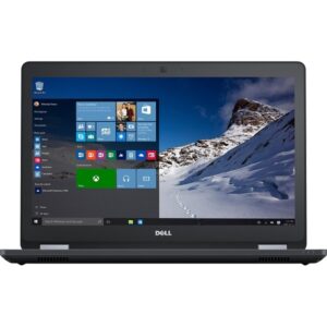 Laptop DELL, LATITUDE E5570,  Intel Core i7-6600U, 2.60 GHz, HDD: 256 GB, RAM: 8 GB, video: AMD Radeon R7 M360 (Meso), Intel HD Graphics 520, webcam, 15.6' LCD