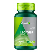 Lecitina 1200mg 1+1 gratis 30cps ADAMS SUPPLEMENTS