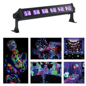 LED bar UV 6 x 3W Ibiza Light LED-UVBAR6