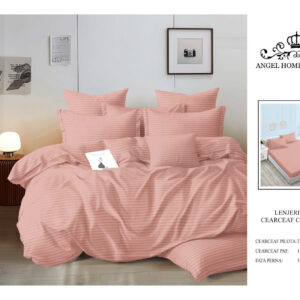 Lenjerie damasc cu elastic