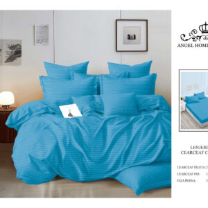 Lenjerie damasc cu elastic