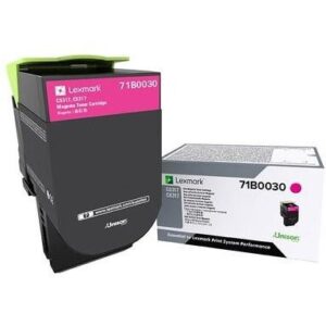 LEXMARK 71B0030 MAGENTA TONER CARTRIDGE
