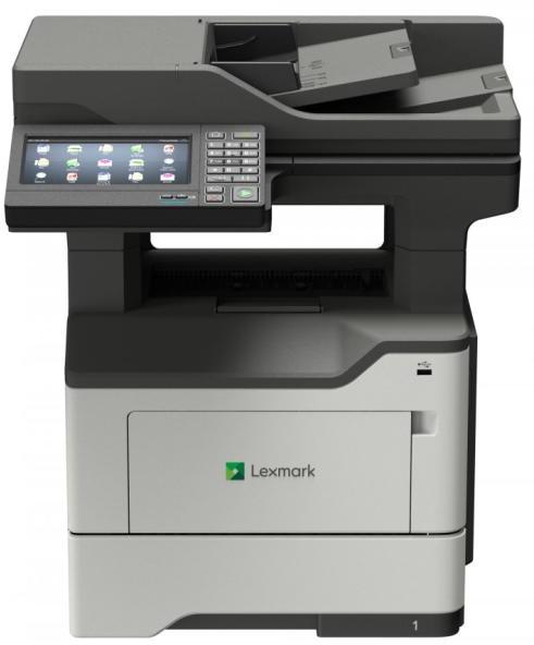 Multifunctionala LaserJet Monocrom, A4, Lexmark, MX622de, Duplex, DADF, USB, Network, Toner inclus, Pagini printate 50 - 100K, 2 Ani Garantie, Refurbished