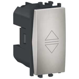 Intrerupator jaluzele 1 modul Schneider Easy Styl LMR0711004, argintiu