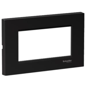 Rama plata 4 module Schneider Easy Styl LMR7264005, negru metalic