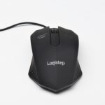 MOUSE WIRELESS LogiStep 2.4GHz, 4D, 800/1200/1600dpi, slim, black 'LSMO-A01'