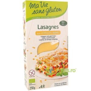 Foi de Lasagna din Linte Galbena fara Gluten Ecologica/Bio 250g