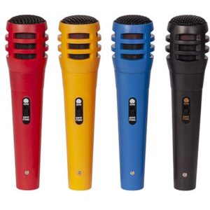Set 4 microfoane diverse culori Madison MAD-DM500