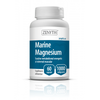 Magneziu marin, sustine metabolismul energetic si sistemul muscular 60cps ZENYTH