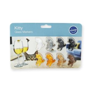 Markere pentru Pahare – Pisici (8 buc.)