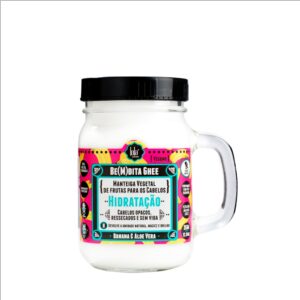 Masca de par intens hidratant cu banane și aloe vera Bemdita Ghee Lola Cosmetics, 350 g (Gramaj: 350 g)