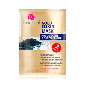 Masca pentru fata, 2x8 g Gold Elixir (Concentratie: Masca pentru fata, Gramaj: 8 g)