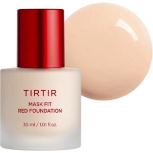 TIRTIR Mask Fit Red Foundation Fond de ten lichid, iluminator 17C Porcelain 30 ml