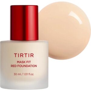 TIRTIR Mask Fit Red Foundation Fond de ten lichid, iluminator 17N Vanilla 30 ml