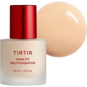 TIRTIR Mask Fit Red Foundation Fond de ten lichid, iluminator 21N Ivory 30 ml