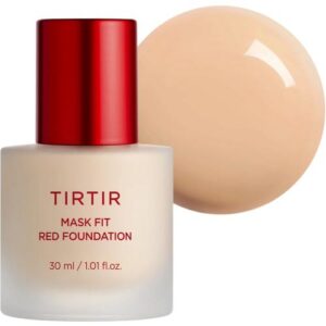 TIRTIR Mask Fit Red Foundation Fond de ten lichid, iluminator 22N Shell Beige 30 ml
