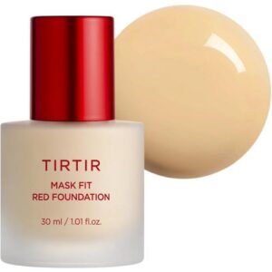 TIRTIR Mask Fit Red Foundation Fond de ten lichid, iluminator 24W Soft Beige 30 ml