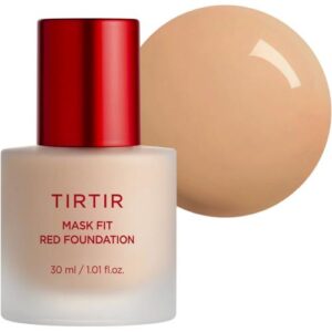 TIRTIR Mask Fit Red Foundation Fond de ten lichid, iluminator 27C Cool Beige 30 ml