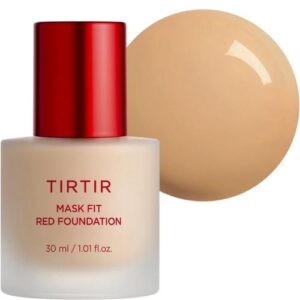 TIRTIR Mask Fit Red Foundation Fond de ten lichid, iluminator 27N Camel 30 ml