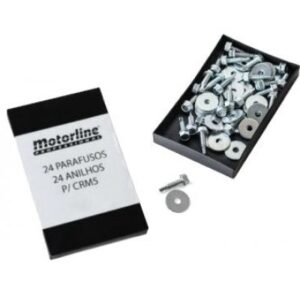 Set suruburi forante si saibe pentru montaj cremaliera Motorline CRM5 MCP24