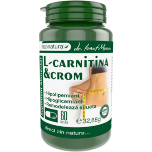 L-Carnitina + Crom 60cps