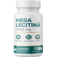 Mega lecitina 1200mg 30cps NUTRIFIC