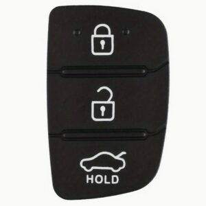 Membrana Cauciuc Butoane Cheie Auto 3 Butoane – Compatibila Hyundai, Kia – Pad pentru Telecomanda, Inlocuire Tastatura Cheie