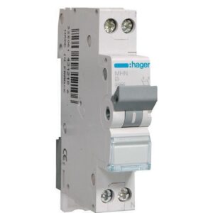 Siguranta automata 1P+N 25A curba B Hager MHN525