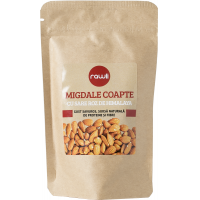 Migdale coapte cu sare roz de himalaya 125gr RAWLI