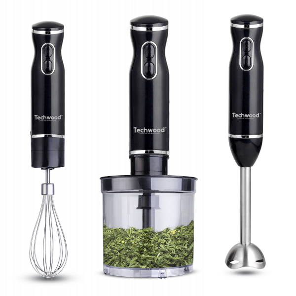 Blender vertical 3 in 1 Techwood TMS-9666, 600W, 500ml
