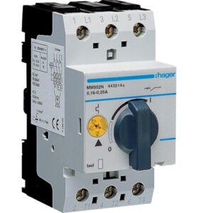 Disjunctor protectie motor 0,16-0,25A Hager MM502N