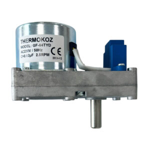 Motor reductor 2.5 rpm compatibil cu centrale pe peleti Fornello Rossi Camino Compact si Fornello Lidya Compact prevazute cu sistem de autocuratare